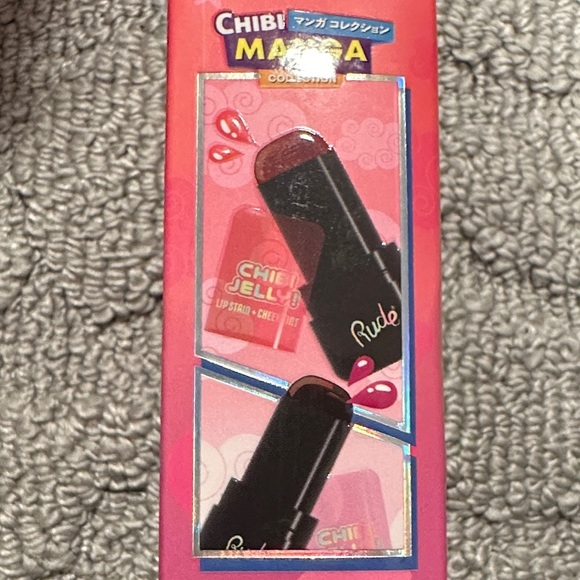 RUDE Chibi Jelly Lip Stain & Cheek Tint Set - Pink Packaging - Picture 3 of 5
